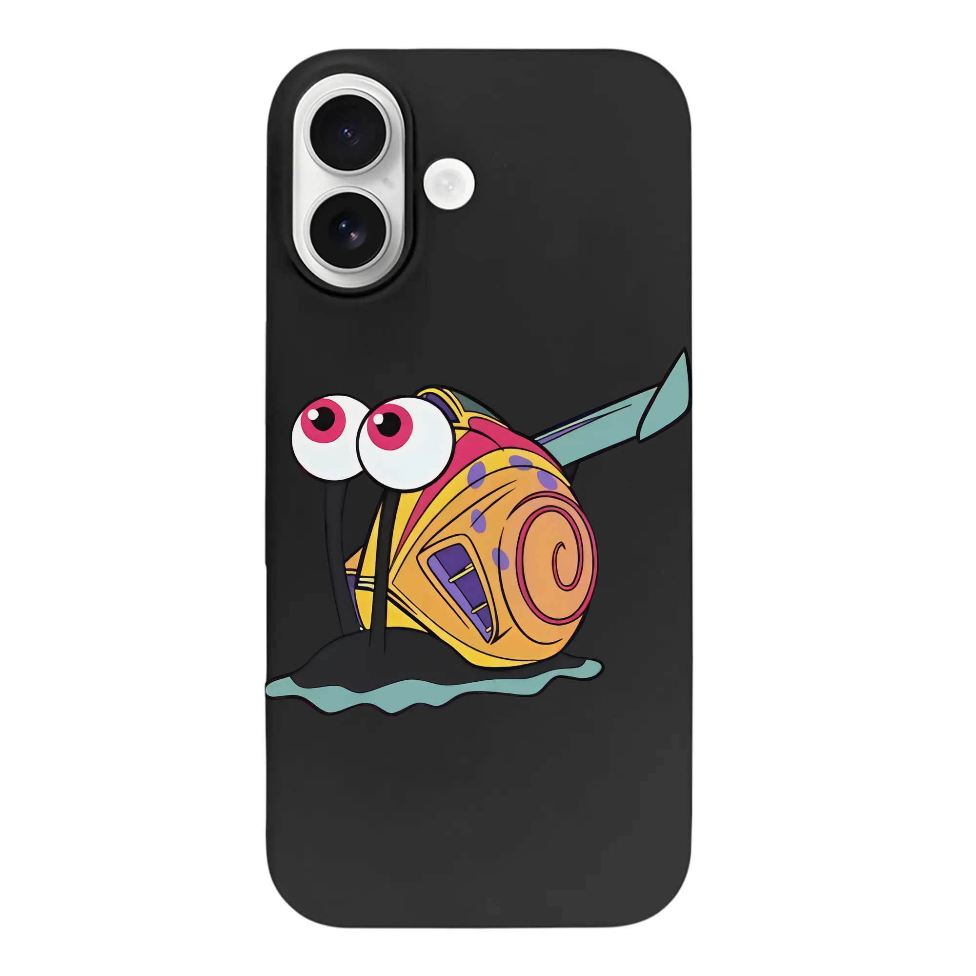 スポンジボブ グッズ カタツムリさん - iPhone 17 シリーズ シリコンケース 薄型 耐衝撃 指紋防止 ソフトタッチカバー 精密フィット 傷防止 保護ケース iPhone 17/17 Air/17 Pro/17 Pro Max 対応